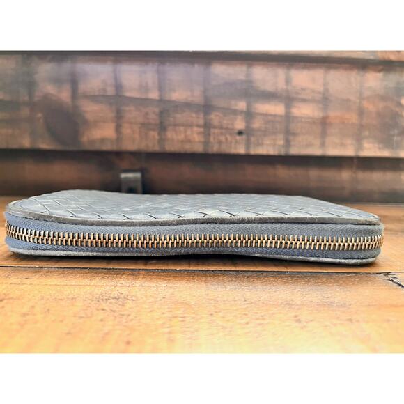 Bottega Veneta Leather Long Wallet Zip Around Intrecciato Long Wallet - Picture 7 of 15